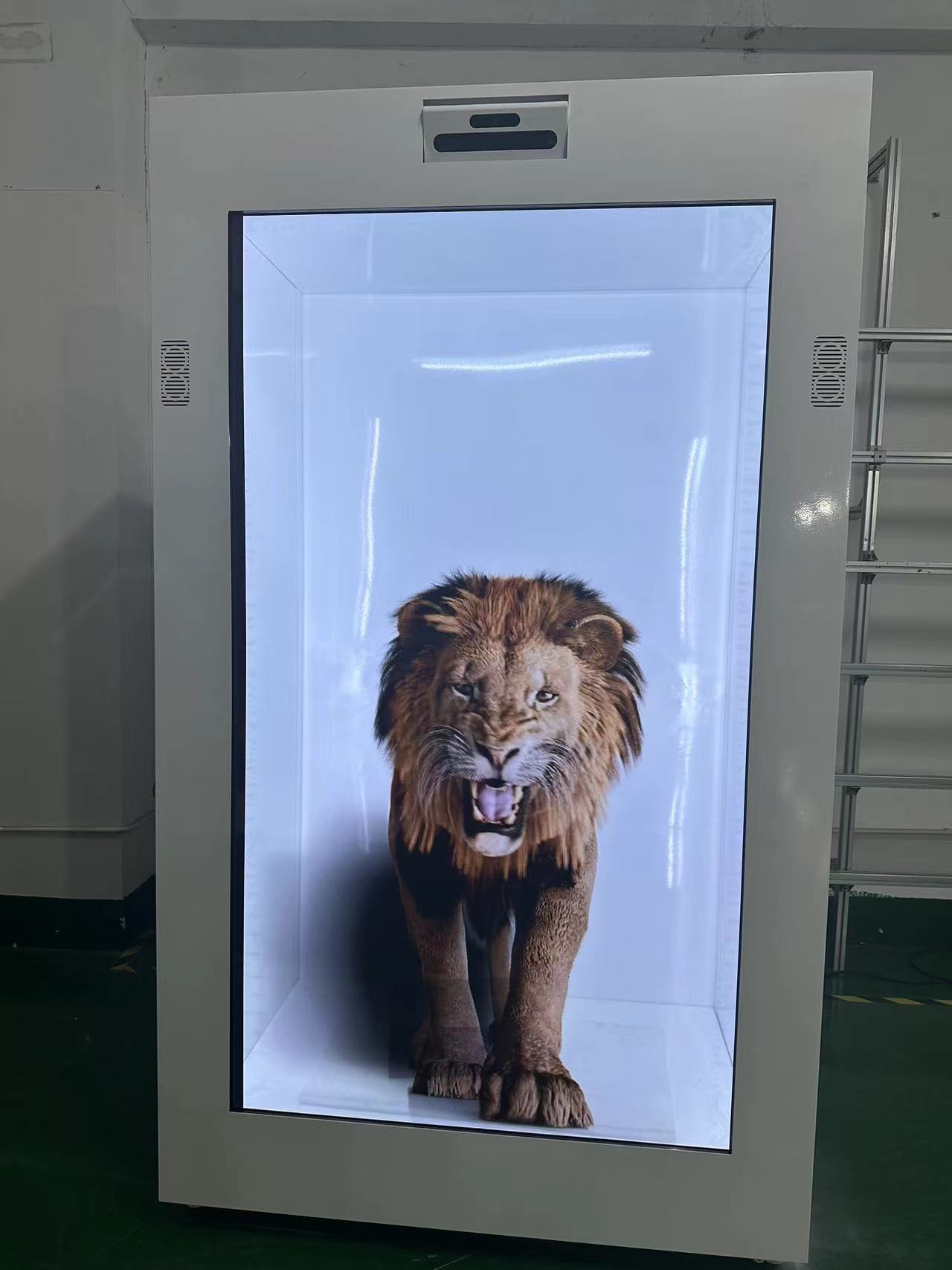 yeni özelleştirilmiş büyük şeffaf lcd kabin