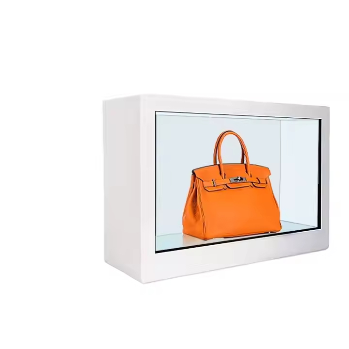 22inch 3D hologram kutusu şeffaf LCD vitrini