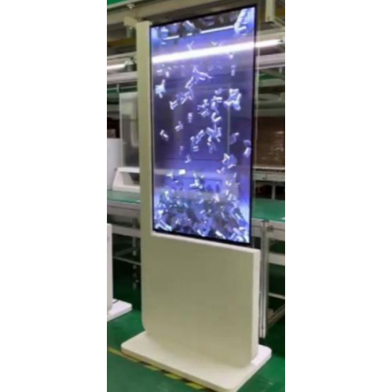 55 inç OLED şeffaf dijital Amoled ekran dokunmatik ekran