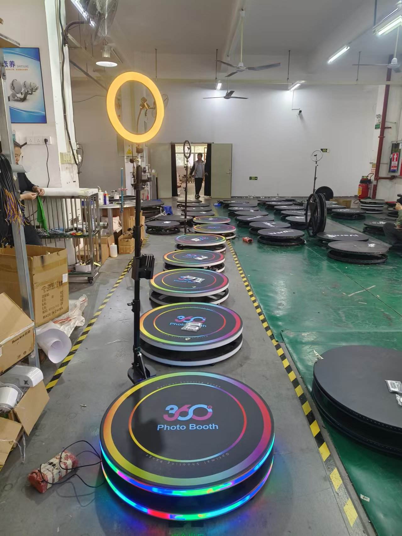 Otomatik 360 kamera fotoğraf kabini