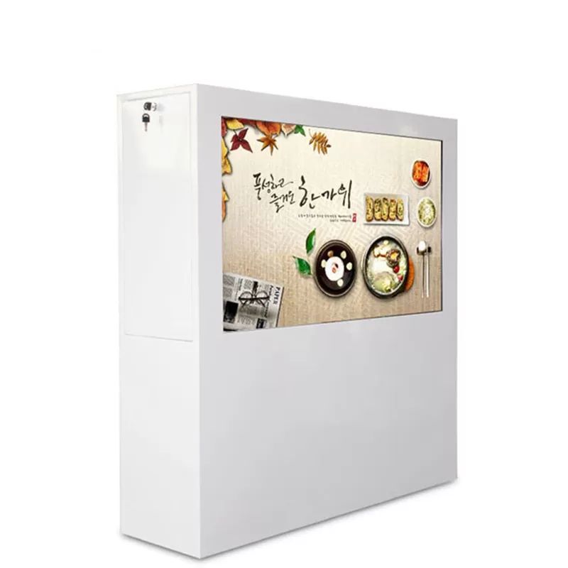 Şeffaf LCD Ekran Dolabı
