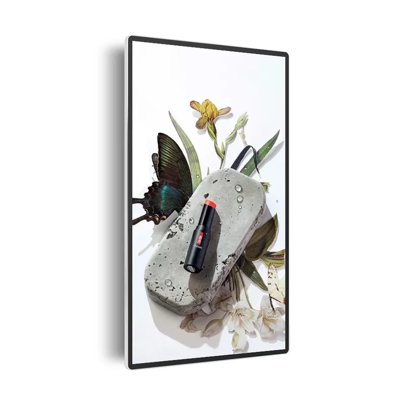 Duvara monte aynalı LCD ekran